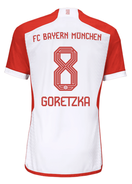 GORETZKA #8 Bayern Munich 23/24 Authentic Men's Home Shirt