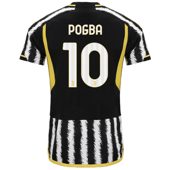 POGBA #10 Juventus 23/24 Stadium Men's Home Shirt