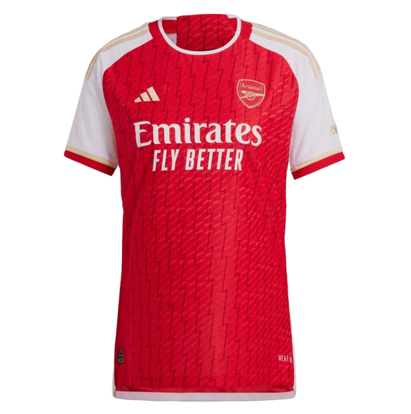 SAKA #7 Arsenal 23/24 Authentic Men's Home Shirt - Arsenal Font
