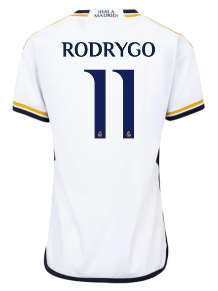 RODRYGO #11 Real Madrid 23/24 Women's Home Shirt