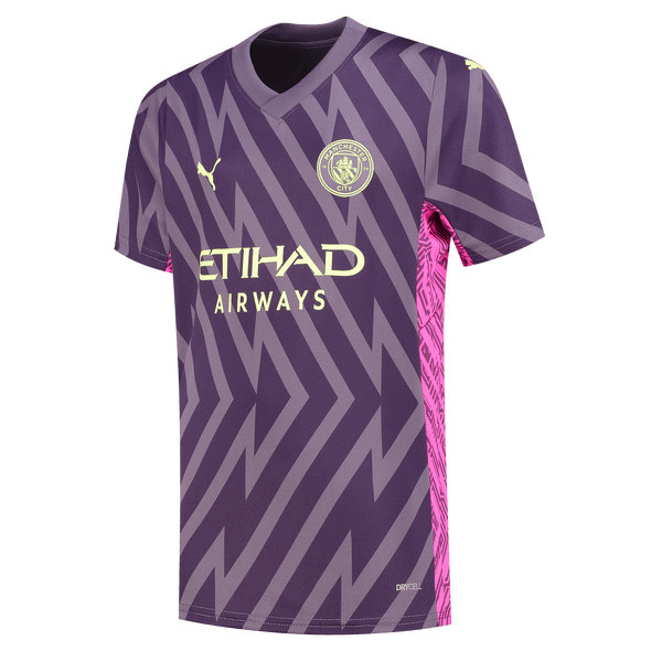 Manchester City 23/24 Men's Purple Goalkeeper Shirt