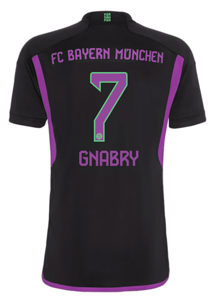 GNABRY #7 Bayern Munich 23/24 Stadium Men's Away Shirt