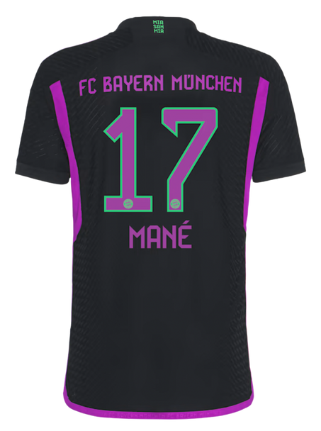 MANÉ #17 Bayern Munich 23/24 Authentic Men's Away Shirt