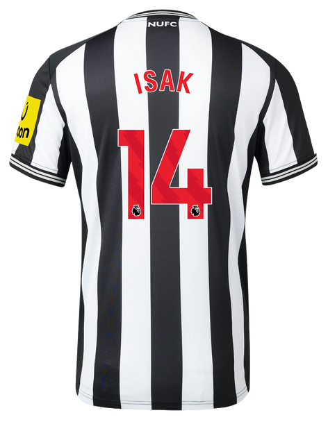 ISAK #14 Newcastle United 23/24 Authentic Men's Home Shirt - PL Font