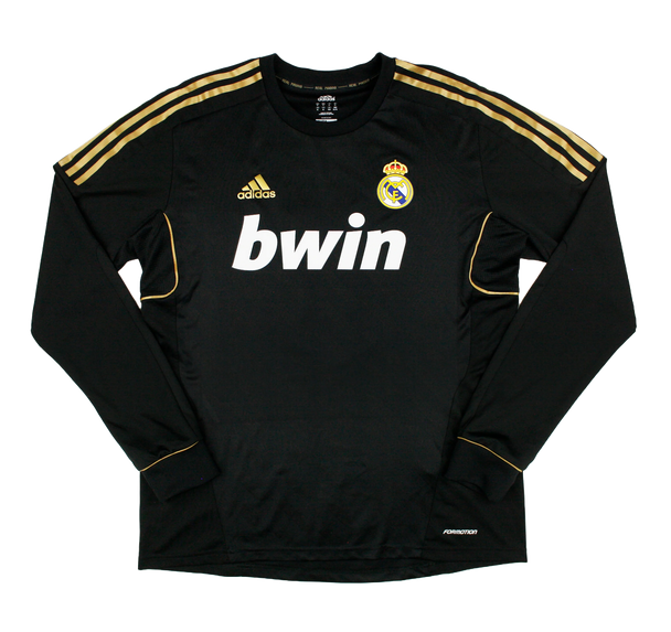 Real Madrid 11/12 Men's Away Retro Long Sleeve Shirt