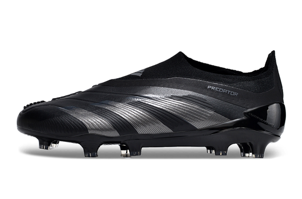 adidas Predator Elite FG Laceless - Black