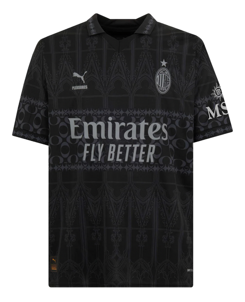 AC Milan X Pleasures 23/24 Stadium Men's Dark Shirt