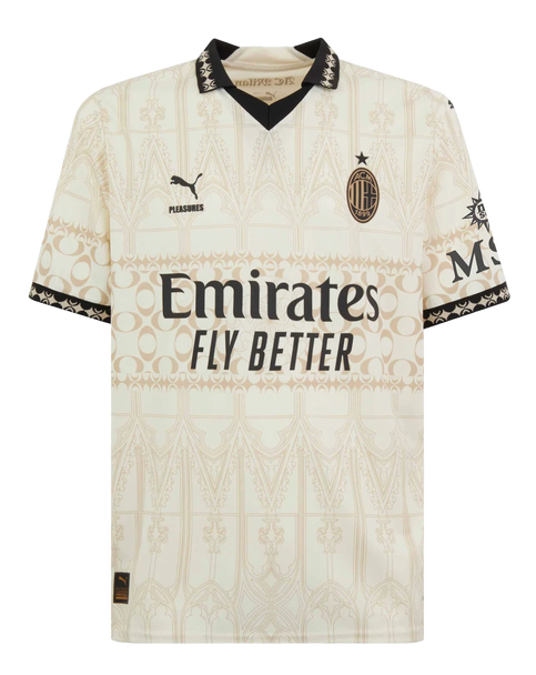 AC Milan X Pleasures 23/24 Women's Light Shirt