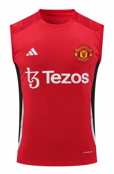 Manchester United 24/25 Men's Red Training Tank Top