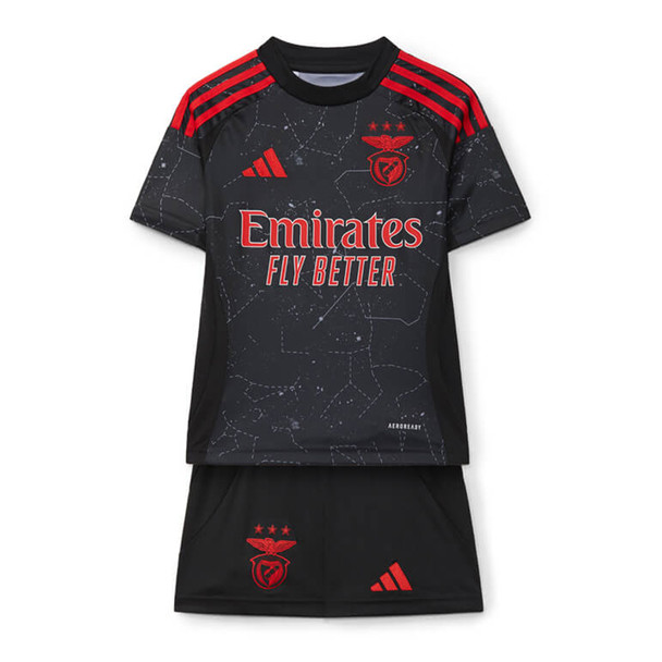 Benfica 24/25 Kid's Away Shirt and Shorts