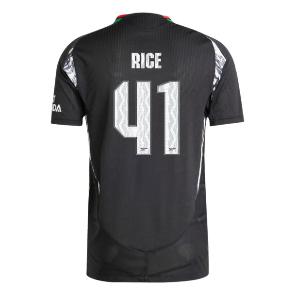 RICE #41 Arsenal 24/25 Authentic Men's Away Shirt - Arsenal Font