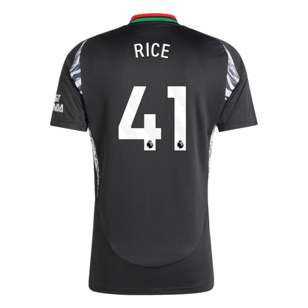 RICE #41 Arsenal 24/25 Stadium Men's Away Shirt - PL Font