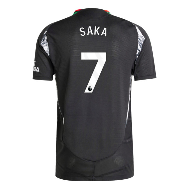 SAKA #7 Arsenal 24/25 Authentic Men's Away Shirt - PL Font