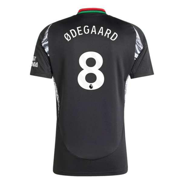 ØDEGAARD #8 Arsenal 24/25 Stadium Men's Away Shirt - PL Font