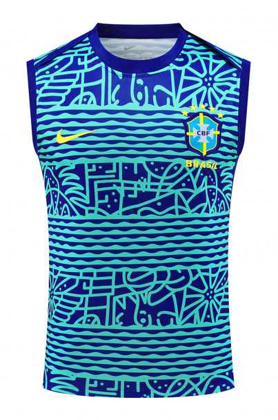 Brazil 2024 Men's Pre-Match Tank Top