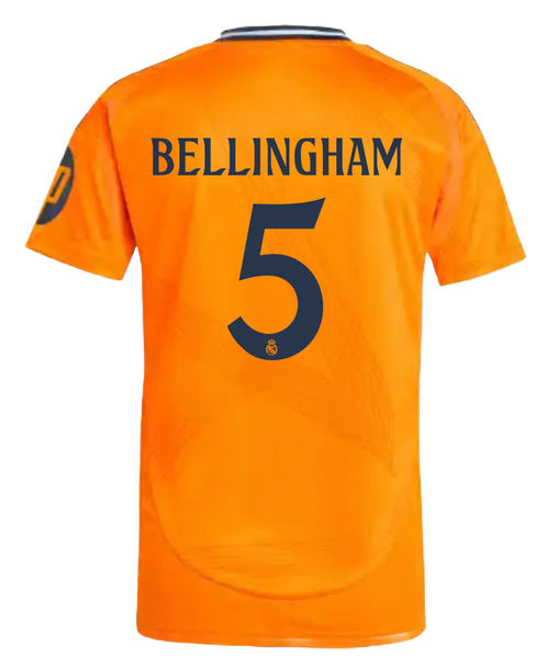 BELLINGHAM #5 Real Madrid 24/25 Stadium Men's Away Shirt