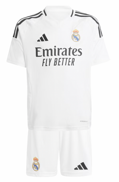 BELLINGHAM #5 Real Madrid 24/25 Kid's Home Shirt and Shorts