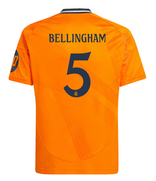 BELLINGHAM #5 Real Madrid 24/25 Kid's Away Shirt and Shorts