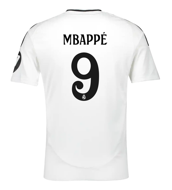 MBAPPÉ #9 Real Madrid 24/25 Stadium Men's Home Shirt