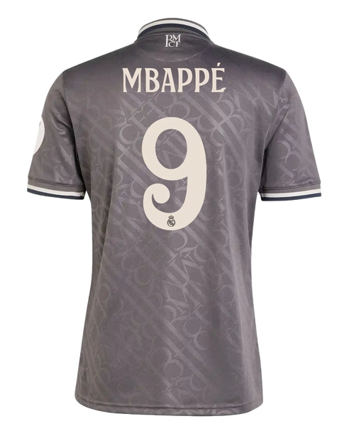 MBAPPÉ #9 Real Madrid 24/25 Stadium Men's Third Shirt