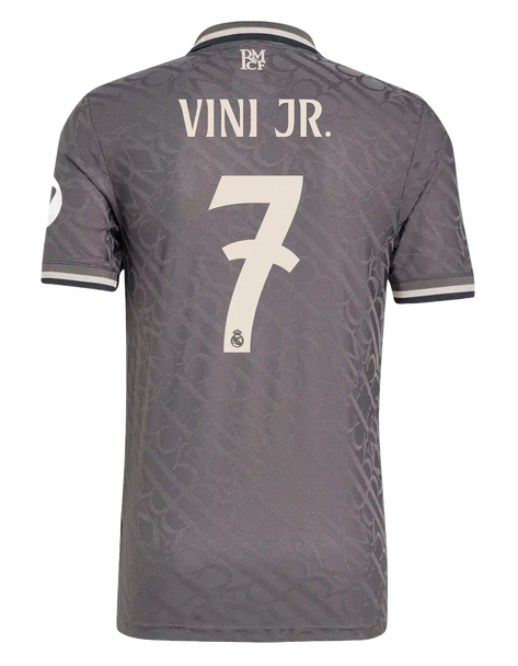 VINI JR #7 Real Madrid 24/25 Authentic Men's Third Shirt