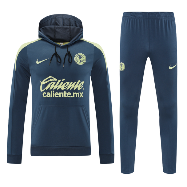 CF América 24/25 Men's Blue Hoodie Tracksuit