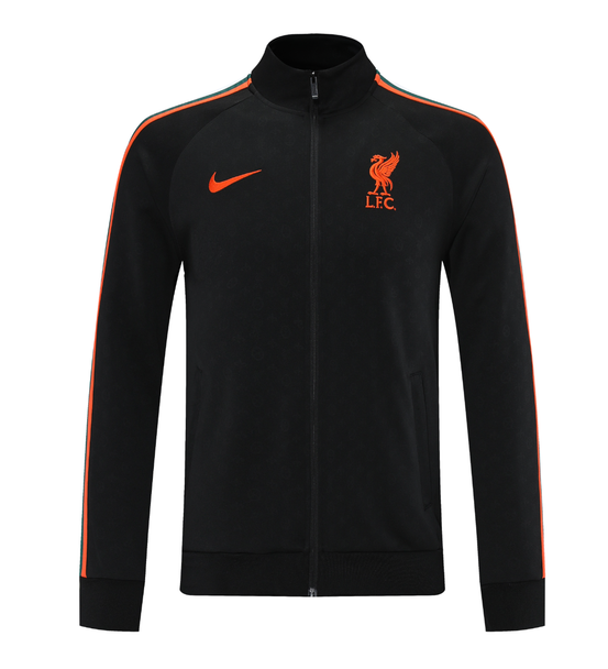 Liverpool 24/25 Men's Black Long Zip Jacket