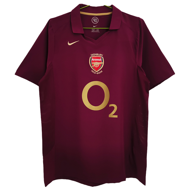 Arsenal 05/06 Men's Home Retro Shirt