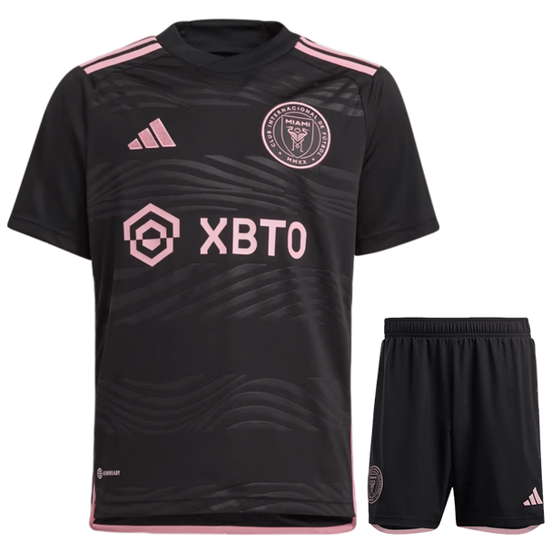 Inter Miami 2023 Kid's Away Shirt and Shorts