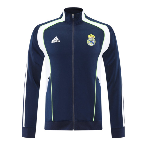 Real Madrid 25/26 Men's Navy-White Long Zip Jacket