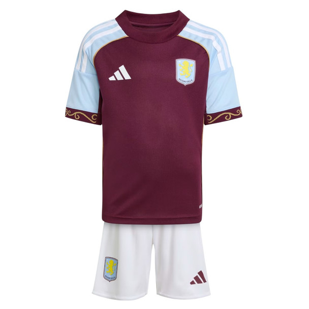 Aston Villa 25/26 Kid's Home Mini-Kit