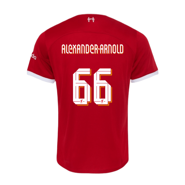 ALEXANDER-ARNOLD #66 Liverpool 23/24 Authentic Men's Home Shirt - LFC Font
