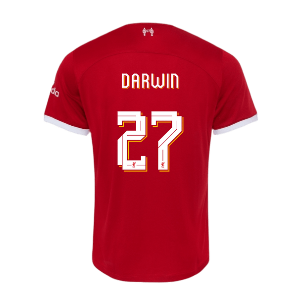 DARWIN #27 Liverpool 23/24 Authentic Men's Home Shirt - LFC Font