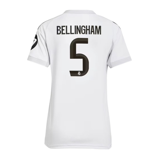 BELLINGHAM #5 Real Madrid 25/26 Women's Home Shirt