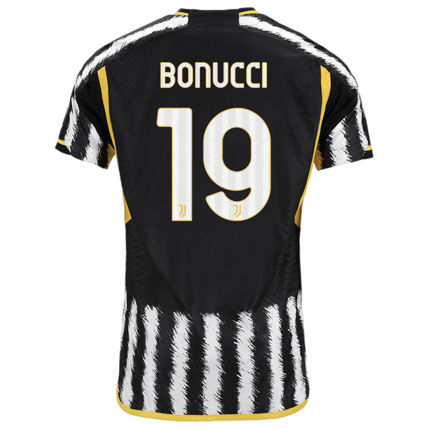 BONUCCI #19 Juventus 23/24 Authentic Men's Home Shirt