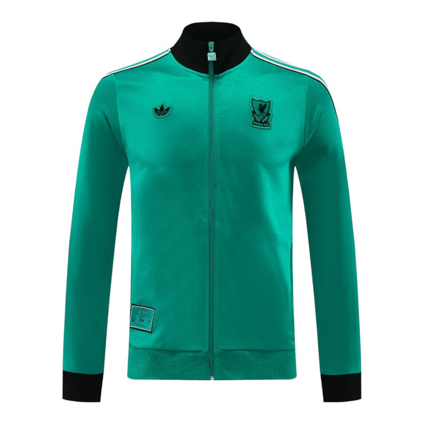 Liverpool 25/26 Men's Green Long Zip Jacket