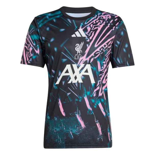 Liverpool 25/26 Men's Pink-Black Pre-Match Shirt