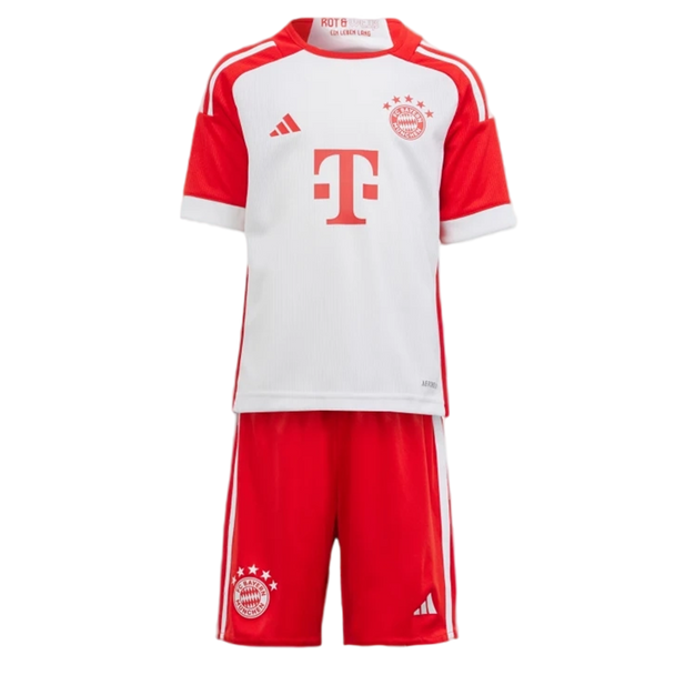 Bayern Munich 23/24 Kid's Home Shirt and Shorts