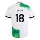 GAKPO #18 Liverpool 23/24 Authentic Men's Away Shirt - PL Font