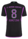 GORETZKA #8 Bayern Munich 23/24 Stadium Men's Away Shirt