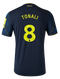 TONALI #8 Newcastle United 23/24 Authentic Men's Third Shirt - PL Font