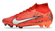 Nike Zoom Mercurial Superfly 9 Elite MDS FG Firm Football Boots - Bright Mandarin