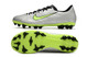 Nike Mercurial Vapor XV Academy AG Football Boots - Gry/Neon Yellow