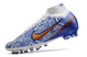 Nike Air Zoom Mercurial Superfly 9 Elite AG Football Boots - Blue/White
