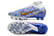 Nike Air Zoom Mercurial Superfly 9 Elite AG Football Boots - Blue/White