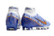 Nike Air Zoom Mercurial Superfly 9 Elite AG Football Boots - Blue/White