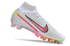 Nike Air Zoom Mercurial Superfly 9 Elite AG Football Boots - White/Multicolor