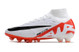 Nike Air Zoom Mercurial Superfly 9 Elite AG Football Boots - White/Red