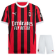 AC Milan 24/25 Kid's Home Shirt and Shorts