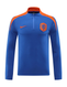 Netherlands 2024 Men's Blue Short Zip Tracksuit